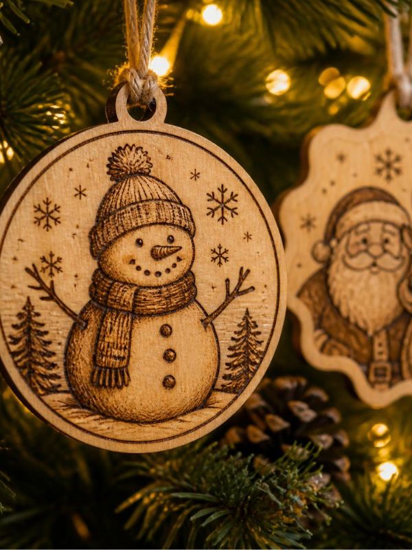 wood-burning-craft-idea-of-Christmas-ornaments