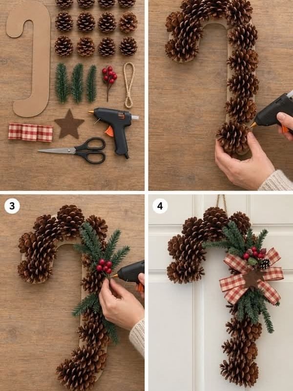 Christmas-Wreath-Christmas -DIY-Decorations-on-a-Budget