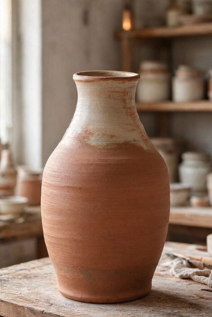 Coil-Vase-With-a-Narrowing-Neck.