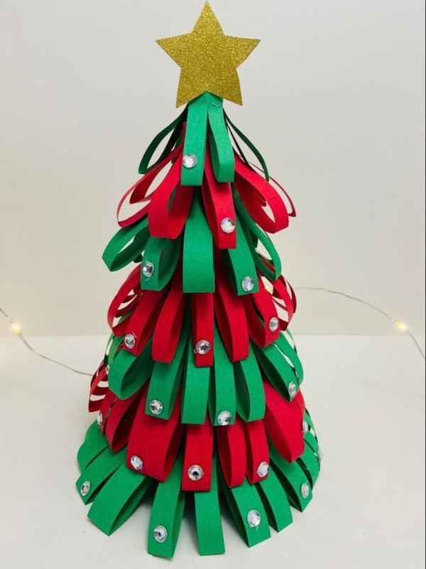 Colourful-Paper-Christmas-Tree-Craft-Christmas-Activities-for-Nursery-Kids
