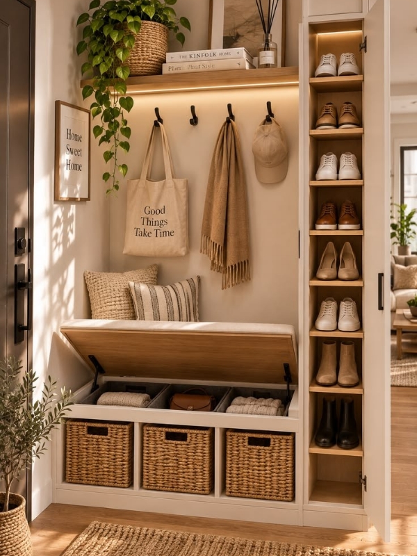 Entryway-Storage-Ideas-for-Small-Spaces-to-Keep-Shoes-Bags-and-Everyday-Clutter-Organized