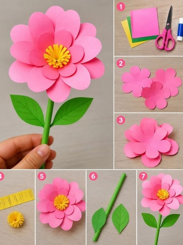 Make-Simple-Paper-Flowers-easy-crafts-for-seniors