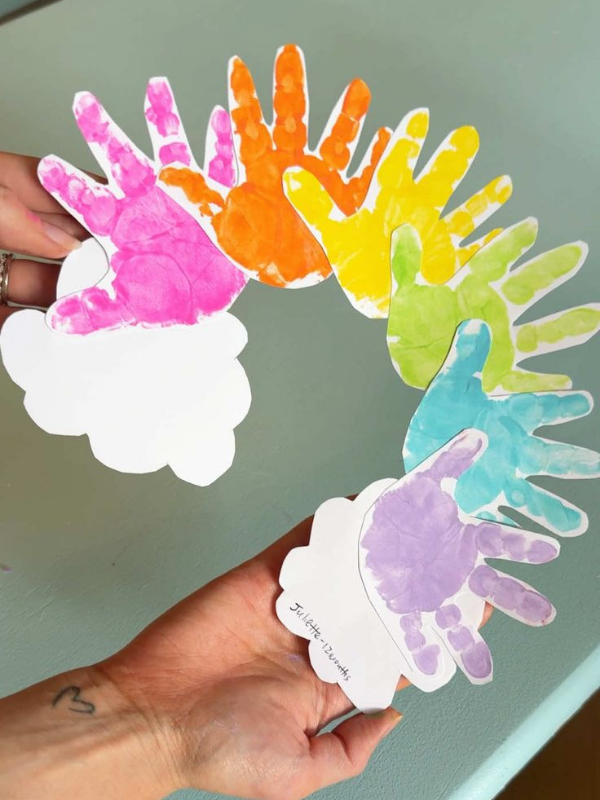 Make-a-rainbow-handprint-keepsake