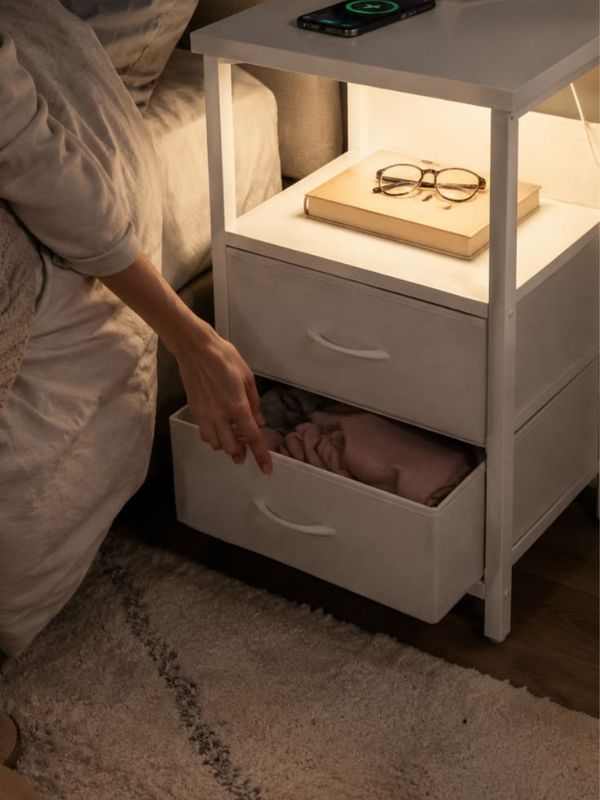 Nightstand-With-Hidden-Storage-Small-Bedroom-Storage-Ideas