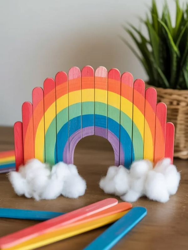Popsicle-Stick-Rainbow-Easy-Popsicle-Stick-Crafts-for-Kids