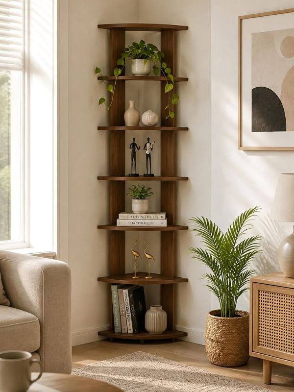 Vertical-Ladder-Shelf-Living-Room-Storage-Ideas