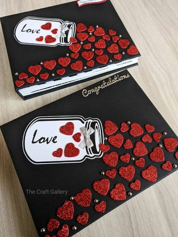 Handmade-Valentines-Day-Memory-Book-as-valentine's-day-crafts-for-adults