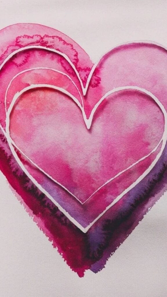 Watercolor-Heart-Cards-for-a-Soft-Artistic-Look